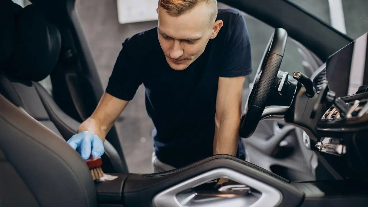 professional deep clean car interior detailing service London