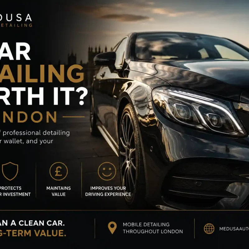 professional mobile car detailing service in London